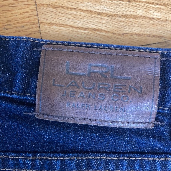 Vintage Ralph Lauren LRL Denim Jean Mini Skirt Sz 10 - Picture 3 of 9